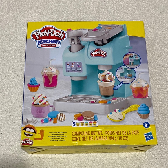 Play-doh Kitchen Creations Colorful Cafe Playset - Picture 1 of 2